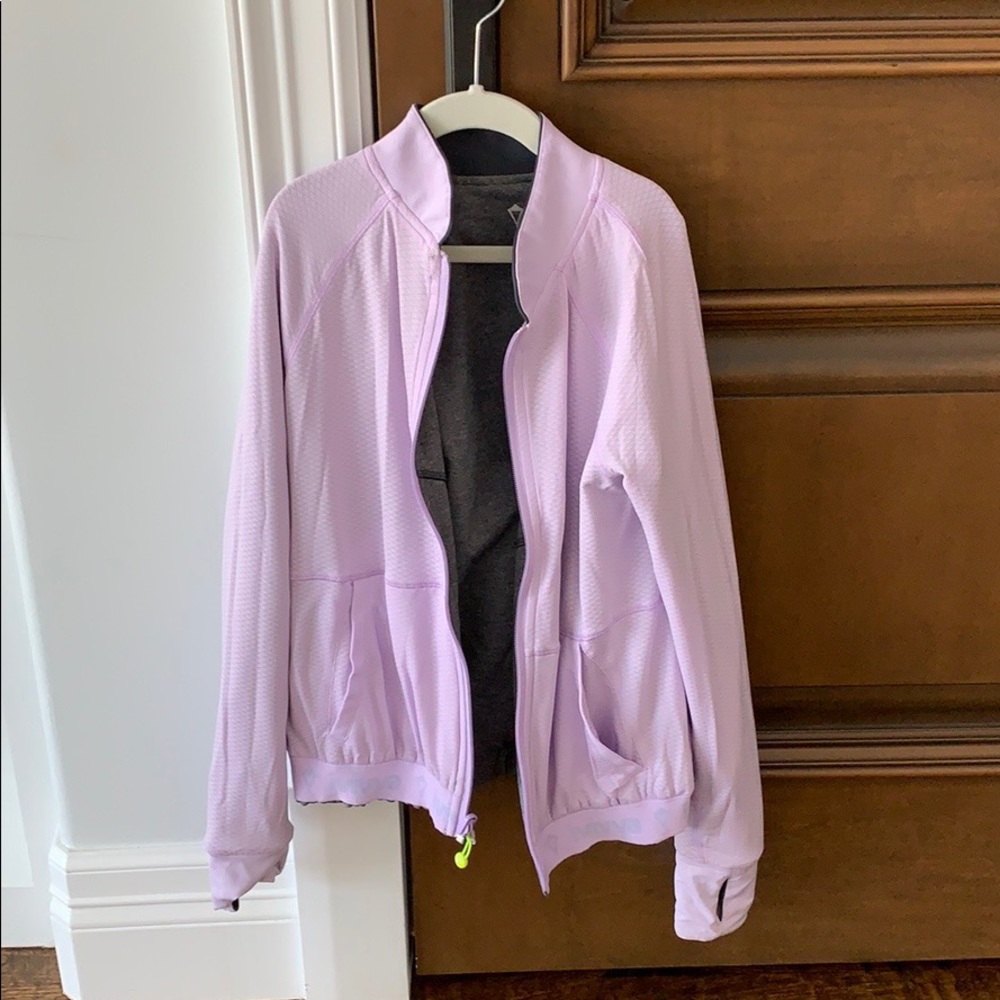 Ivivva Girl’s Lululemon Reversible Zip Up Jacket